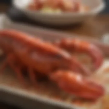 Quality Assurance in Lobster Delivery Fresh lobster delivered in packaging