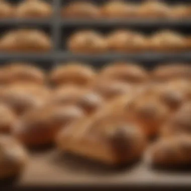 Bread Pricing at Aldi Price tags of different bread types at Aldi