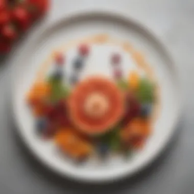 The Art of Amanda Skimmers Presentation A beautifully arranged plate featuring Amanda Skimmers with vibrant garnishes