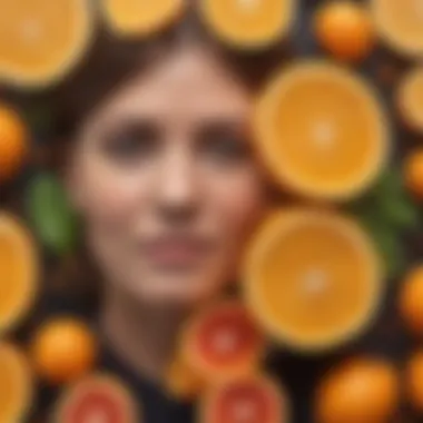 Benefits of Vitamin C Infographic A detailed infographic illustrating the benefits of vitamin C