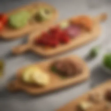 Versatility in Bamboo Designs Assorted bamboo cutting boards in different shapes and sizes