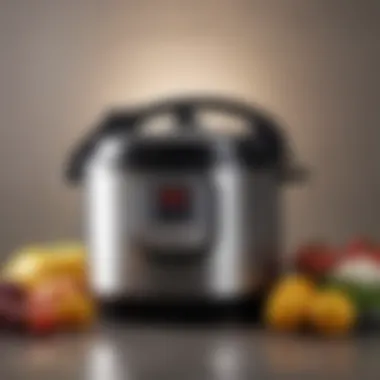 Pressure cooker demonstrating advanced safety features