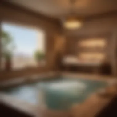 Relaxing Spa Environment Relaxing spa environment with calming ambiance