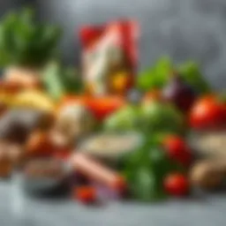 A vibrant array of ingredients from Blue Apron