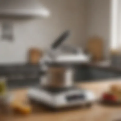Elegant design of the Bonjour professional cooking torch showcasing its sleek finish and ergonomic grip.