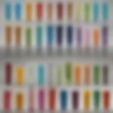 Diverse selection of BPA-free tumblers displayed