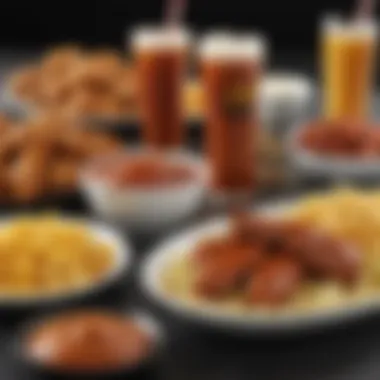 Buffalo Wild Wings menu item paired with new sauces