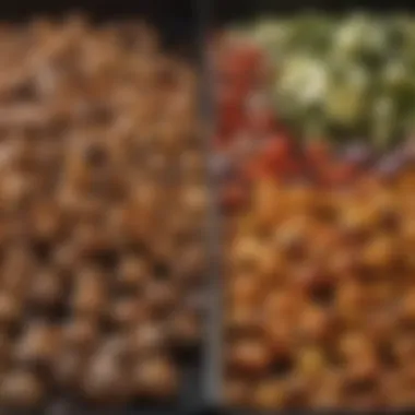 Comparative Pan Designs for Roasting Comparative display of pan designs suitable for roasting