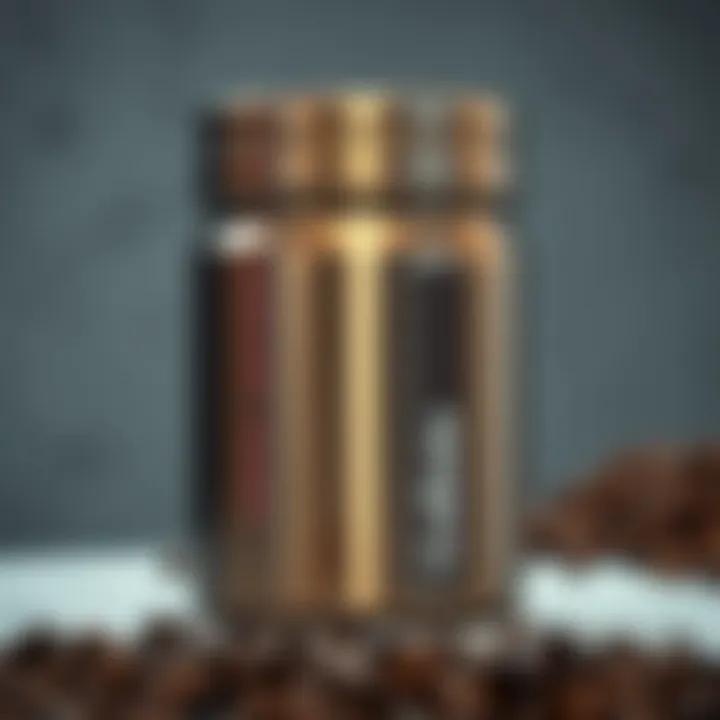 Stainless Steel Vacuum Seal Canister Stainless steel coffee bean canister with vacuum seal technology