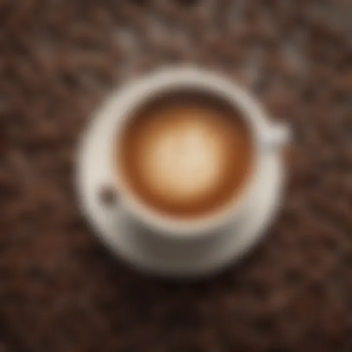 Graphs illustrating market trends in coffee subscriptions