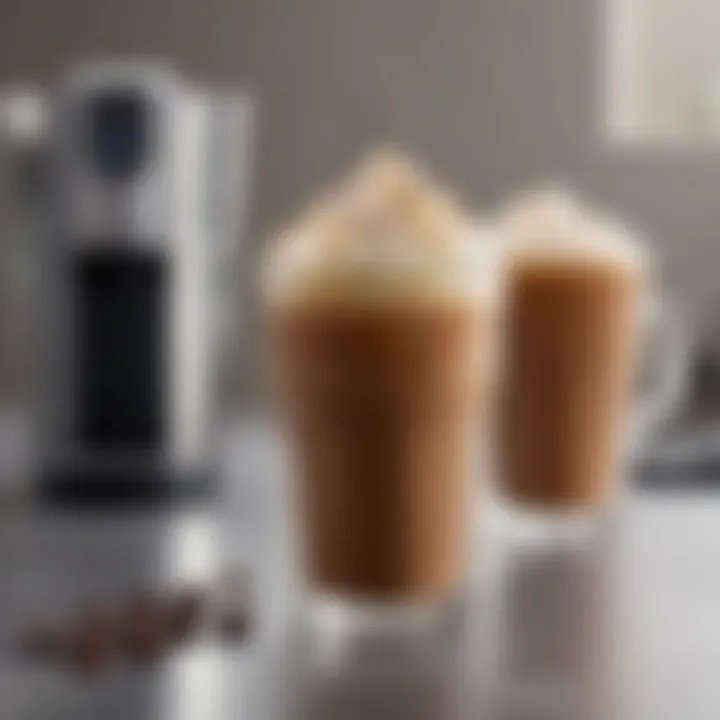 Comparison of iced coffee from Keurig and traditional brewing methods