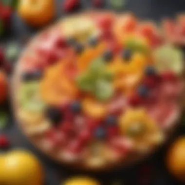 Seasonal Fruit Medley A colorful fruit medley showcasing seasonal fruits