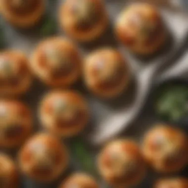 Herbed Bread Rolls: A Delightful Addition Herbed bread rolls arranged beautifully for an Easter meal