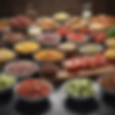Ketogenic-Friendly Food Options Selection of ketogenic-friendly foods