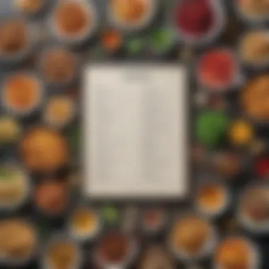Inclusive Dietary Considerations A thoughtful menu with annotations for dietary preferences
