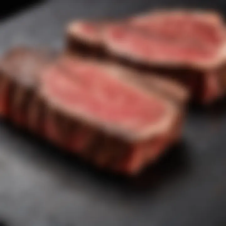 Selection of high-quality steak cuts ideal for broiling.
