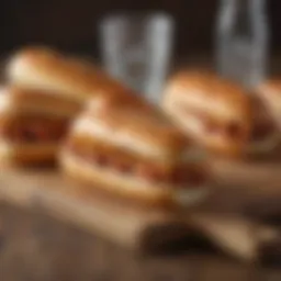 Quality of Costco hotdog buns displayed in a rustic setting