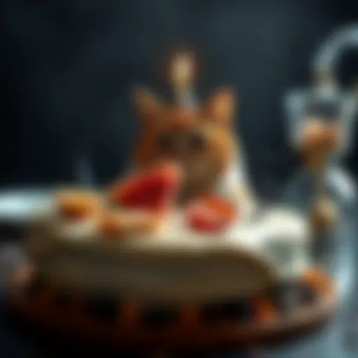 Crafting a Unique Cat Birthday Cake with Wet Food Introduction