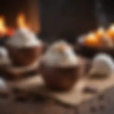 Cozy Experience with Hot Cocoa Bombs Cozy setup for enjoying hot cocoa bombs