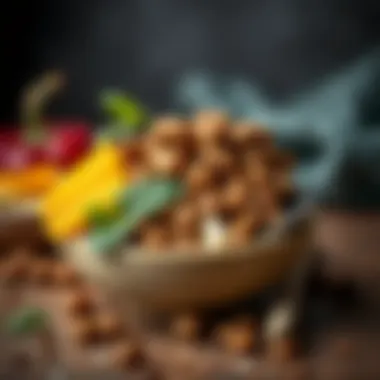 Balanced Bowl of Homemade Dog Food Balanced dog food bowl filled with healthy ingredients