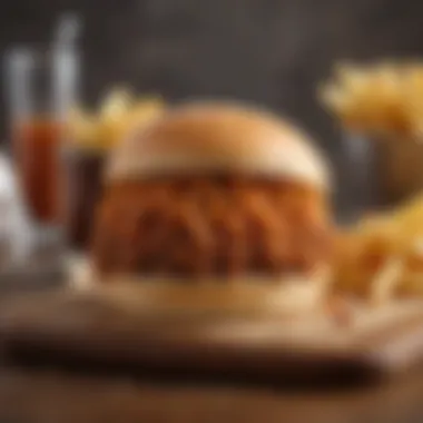 A hearty plate of Sloppy Joes with a side of crispy fries