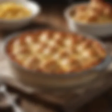 A beautifully baked cream of chicken casserole