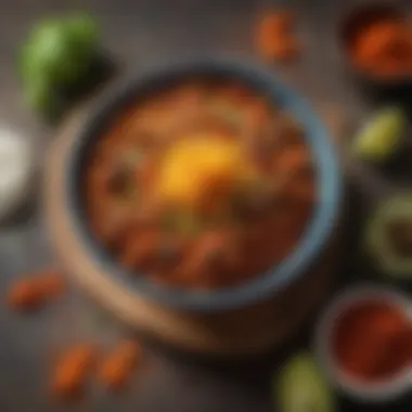 Homemade Taco Seasoning in a Bowl A colorful bowl filled with homemade taco seasoning