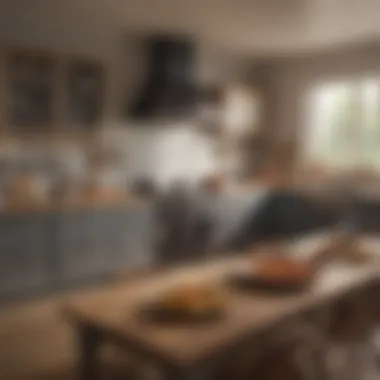 TV Kitchen Set Design An engaging TV set with vibrant kitchen decor