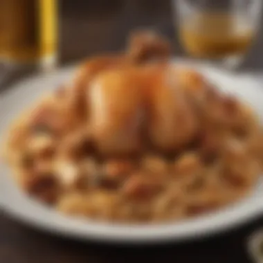 Rich Chicken Pasta Flavorful rotisserie chicken pasta with rich sauce