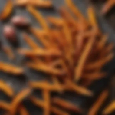 Crispy Sweet Potato Fries An air fryer filled with perfectly cooked sweet potato fries