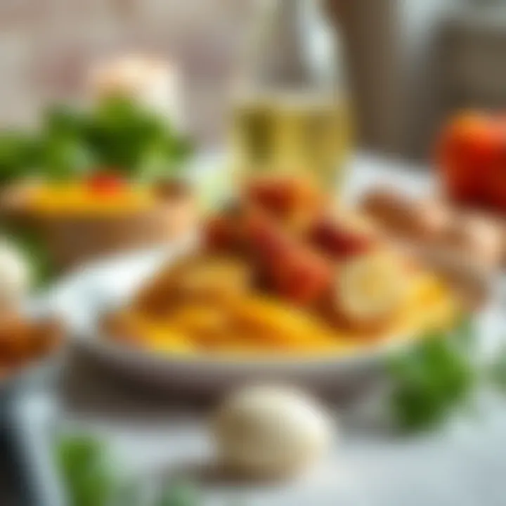 Delectable main dish showcasing seasonal ingredients.