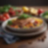 Healthy meal showcasing balanced nutrients for diabetics
