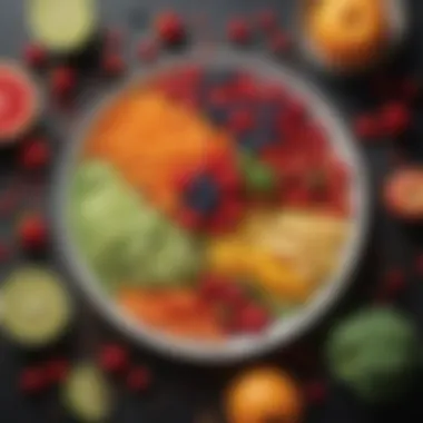 Nutrition's Impact on Digestive Health A colorful plate of fruits and vegetables