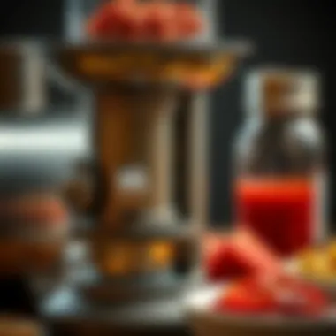 Key Components of Electric Meat Grinders Close-up of electric meat grinder components, emphasizing durable materials and engineering excellence