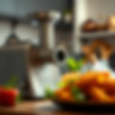 User-Friendly Grinder Interface User-friendly interface of an electric meat grinder, demonstrating easy operation and control