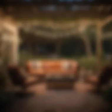 Cozy Outdoor Gathering with Nest Furniture Cozy outdoor gathering space featuring nest patio furniture