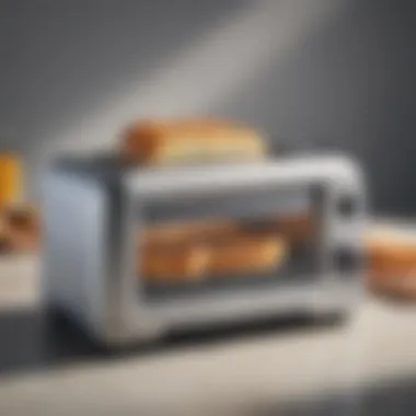 Breville Toaster Pan showcasing its sleek design.