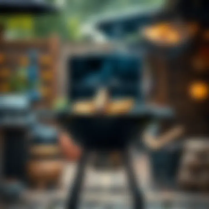 Charcoal Grill Style and Tradition Charcoal grill exemplifying traditional outdoor cooking style