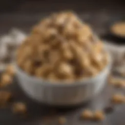 A decadent bowl of FlavCity Keto Cookie Dough highlighting its rich texture and appealing colors
