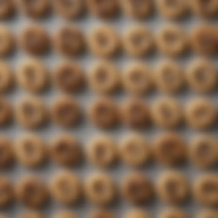 An assortment of keto-friendly ingredients used in FlavCity Cookie Dough, emphasizing quality and health