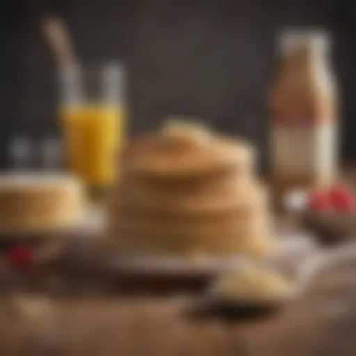 A variety of gluten-free flours on a wooden table