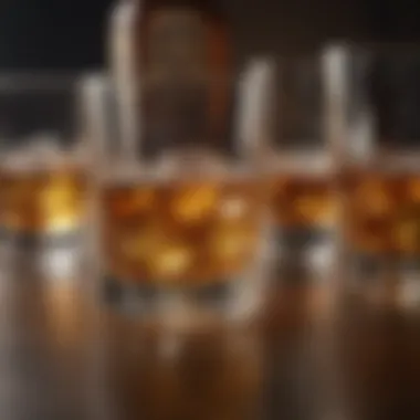 An assortment of whiskey glasses showcasing different styles