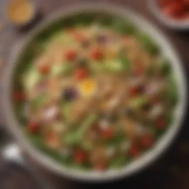 Nutritious Grain Salad A healthy grain-based salad with nuts and seeds