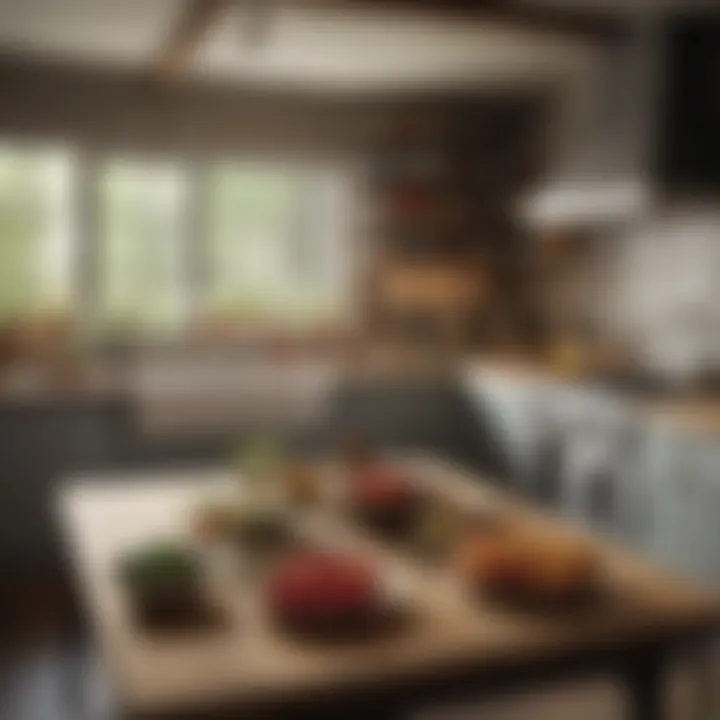 An inviting kitchen filled with fresh ingredients