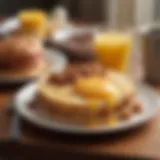 A sumptuous breakfast spread featuring Jimmy Dean classics