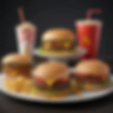 Meal Comparison Comparison of different McDonald's low calorie meals