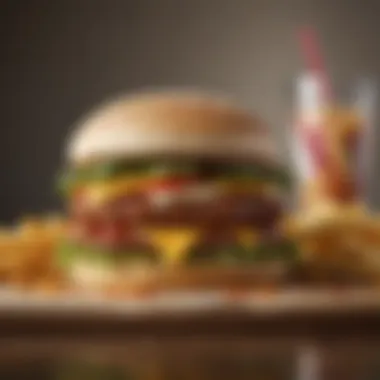 Nutritional Insights Nutritional information displayed for McDonald's items
