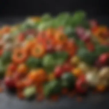 Seasonal Vegetable Abundance Fresh harvest of seasonal vegetables