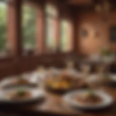 Cultural Dining Experience An elegant dining setup that reflects the cultural richness and sophistication of Mexican cuisine.
