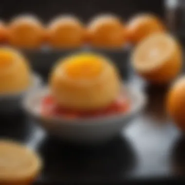 Mini orangen in a culinary dish